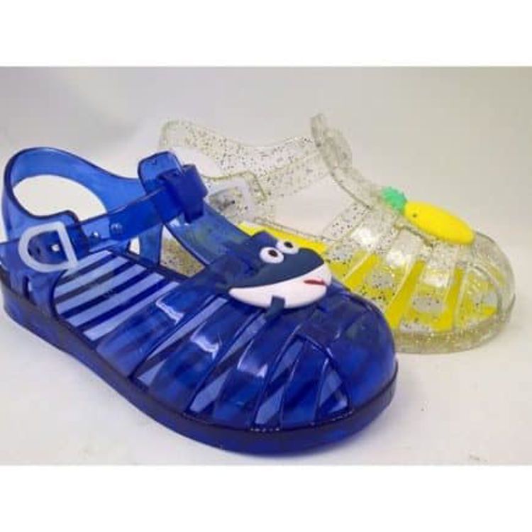 Picture of BB462859 - SHARK-BOYS-SOFT JELLY SHOES-HIGH QUALITY BLU